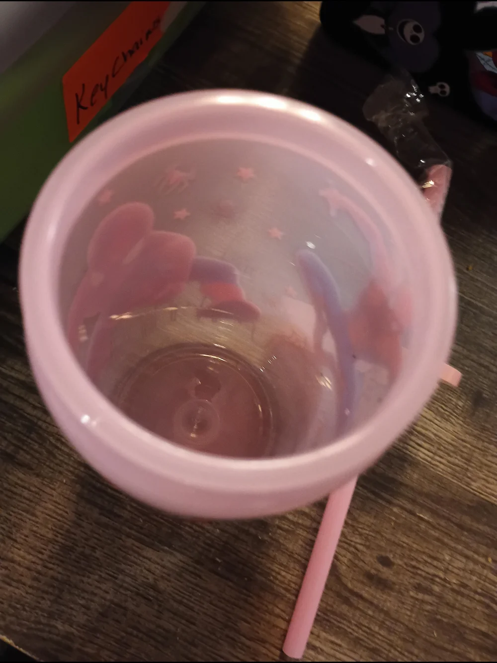 Spiderman Pink Kids Plastic Straw Cup - Official Character Design